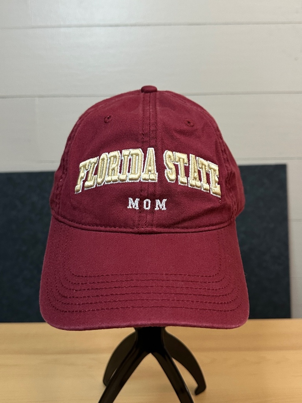 Legacy Florida State University FSU Mom Maroon Baseball Cap Strapback Hat